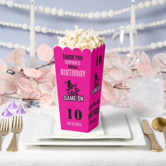 Ballotins Joueuse de football fille, Ballotin de l'équipe de (Mariage)