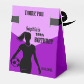 Ballotins Joueuse de football fille, équipe de filles de foo (Arrière)