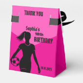 Ballotins Joueuse de football fille, équipe de filles de foo (Arrière)