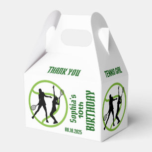 Ballotins Joueuse de tennis, fille d'anniversaire Ballotin