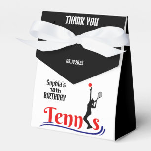 Ballotins Joueuse de tennis, fille d'anniversaire Ballotin