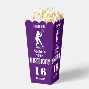 Ballotins Joueuse de tennis, fille d'anniversaire Ballotin