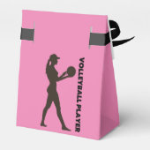 Ballotins Joueuse de volley-ball, cadeau fille de volley-bal (Arrière)