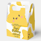 Ballotins Joueuse Jaune étoile fête d'anniversaire (Ouvert)