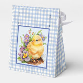 Ballotins Jour d'anniversaire du En vichy bleu (Arrière)