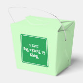 Ballotins Jour de la Saint Patrick agréable vert pâle (Arrière)