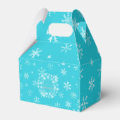 Ballotins Jour de Noël bleu hiver (Arrière)