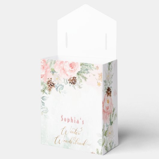 Ballotins Jour d'hiver rose vif (Ouvert)