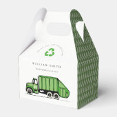 Ballotins Jour vert mignon Garbage Truck Enfants N'importe q (Verso)