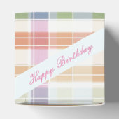 Ballotins Jovely Plaid Heart Ballotin invité (Haut)