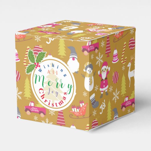 Ballotins Joy Christmas Gold (Verso)