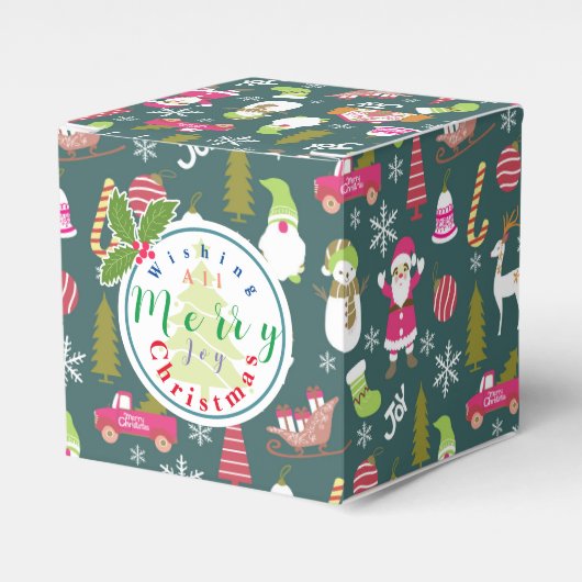 Ballotins Joy Christmas Green (Verso)