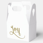 Ballotins Joy Script Gold Parties scintillant (Ouvert)