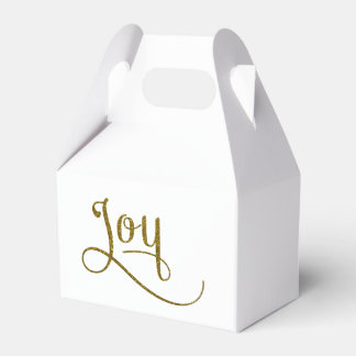 Ballotins Joy Script Gold Parties scintillant