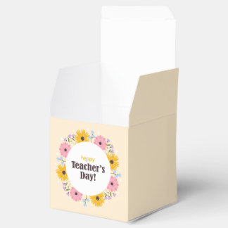 Ballotins Joyeuse Fête des Enseignants Fleurs Sauvages
