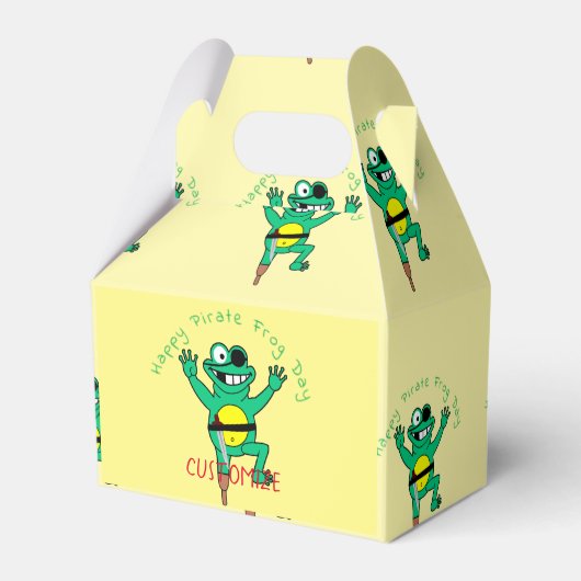 Ballotins Joyeuse grenouille pirate Jour Thunder_Cove (Verso)