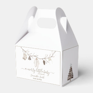Ballotins Joyeuse Petite Fête de Bébé Noël d'Hiver