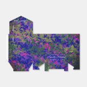 Ballotins Joyeuse retraite Purple Blue Garden Main peinte (Déplié)