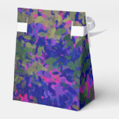 Ballotins Joyeuse retraite Purple Blue Garden Main peinte (Arrière)