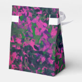 Ballotins Joyeuse retraite unique Purple Jardin Peint main (Arrière)