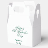 Ballotins Joyeuse Saint-Patrick famille nom vert minimal (Ouvrir)