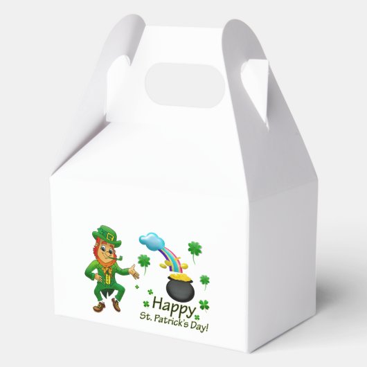 Ballotins Joyeuse Saint-Patrick Leprechaun Arc-en-ciel (Verso)