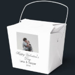 Ballotins Joyeuse Saint-Valentin couple photo moderne simple<br><div class="desc">Conception pour couple amour</div>
