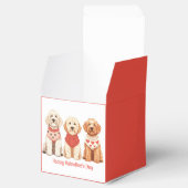 Ballotins Joyeuse Saint-Valentin Goldendoodle Chiens (Ouvert)