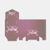 Ballotins Joyeuses Fleurs De Pâques Et Papillons (Déplié)