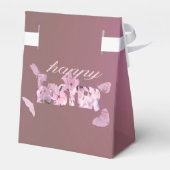 Ballotins Joyeuses Fleurs De Pâques Et Papillons (Arrière)