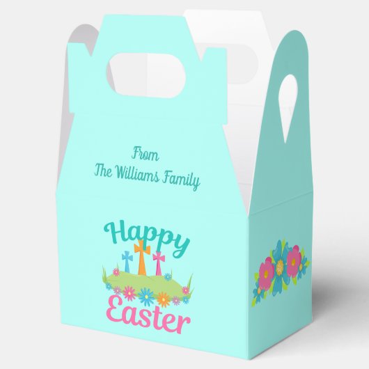 Ballotins Joyeuses Fleurs de Pâques Traversent Plutôt Religi (Ouvert)