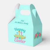 Ballotins Joyeuses Fleurs de Pâques Traversent Plutôt Religi (Verso)