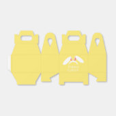 Ballotins Joyeuses oreilles de lapin blanc de Pâques (Déplié)