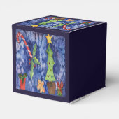 Ballotins Joyeuses vacances Classique Noël Icônes Aquarelle (Arrière)