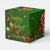 Ballotins Joyeuses Vacances Famille Souhaite Noël Baubles (Arrière)