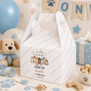 Ballotins Joyeux 1er Anniversaire Garçon Chien Mignon Fête