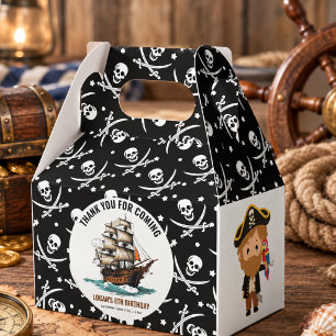 Ballotins Joyeux 8e anniversaire - Navire Pirate