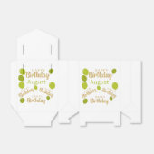 Ballotins Joyeux anniversaire Août Anniversaire Ballotin (Déplié)