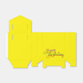 Ballotins JOYEUX ANNIVERSAIRE - design de texte + vos propre (Déplié)