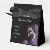 Ballotins Joyeux anniversaire Diva Girl | Nom do-it-yourself (Verso)