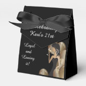 Ballotins Joyeux anniversaire Diva Girl | Nom do-it-yourself (Verso)