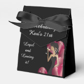 Ballotins Joyeux anniversaire Diva Girl | Nom do-it-yourself (Verso)