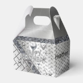 Ballotins Joyeux anniversaire Gable Ballotin Argent (Verso)