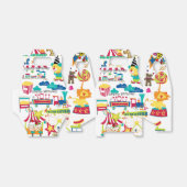 Ballotins Joyeux anniversaire Gable Ballotin Carnival Circus (Déplié)