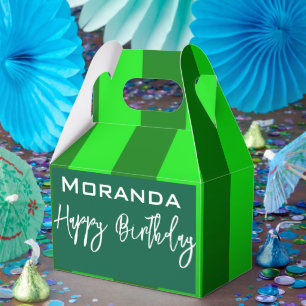 Ballotins Joyeux anniversaire Gable Ballotin Hunter Green