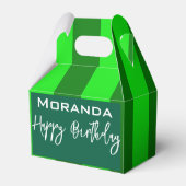 Ballotins Joyeux anniversaire Gable Ballotin Hunter Green (Arrière)