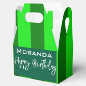 Ballotins Joyeux anniversaire Gable Ballotin Hunter Green (Ouvert)