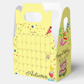 Ballotins Joyeux anniversaire Gable Ballotin octobre 2022 (Ouvert)