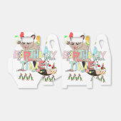 Ballotins Joyeux Anniversaire Gable Ballotin Possum Cake (Déplié)