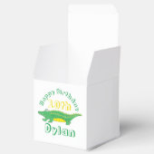 Ballotins Joyeux Anniversaire Jaune Alligator Vert Crocodile (Ouvert)